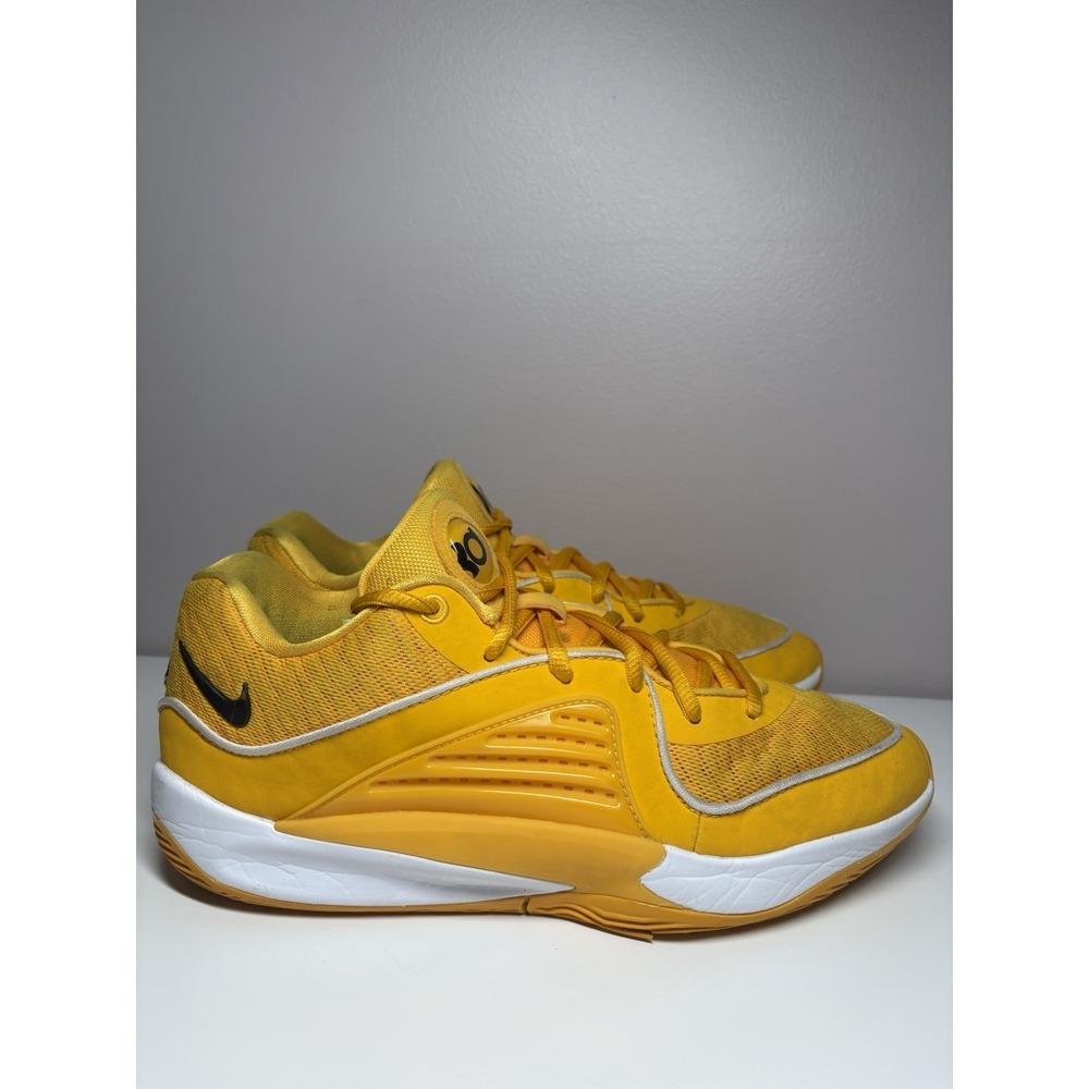 Mens Nike Zoom KD 16 TB Promo Basektball Shoes Sneakers University Gold - Size 8